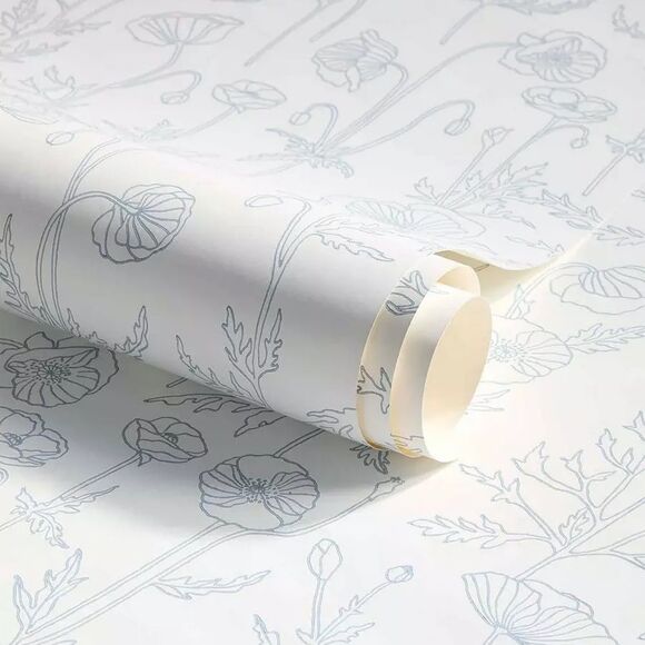 Serena and Lily Summerside Wallpaper Coastal Blue - Picture 3 of 7